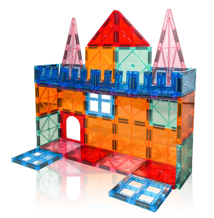 🌈 Bloques Magnéticos de 42 Piezas – Diversión Educativa para Pequeños Genios 💡