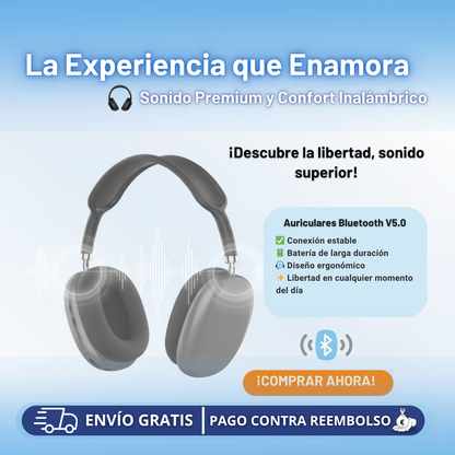🎧🔥 Auriculares Bluetooth Pro™ – Sonido Premium & Libertad Inalámbrica