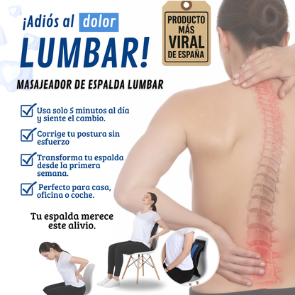 💆‍♂️ Masajeador de Estiramiento para Espalda – Alivia el Dolor de la Columna Lumbar