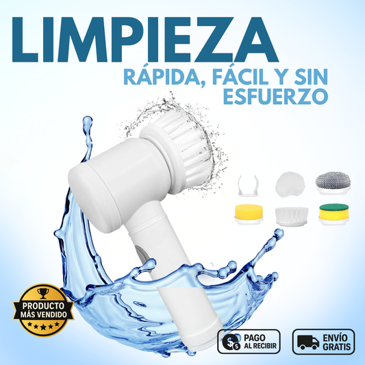 ⚡ Cepillo de Limpieza Eléctrico Portátil 3 en 1