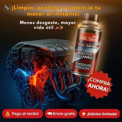 Aditivo Potenciador de Motor Ultra Eficiente – Máximo Rendimiento y Ahorro de Combustible
