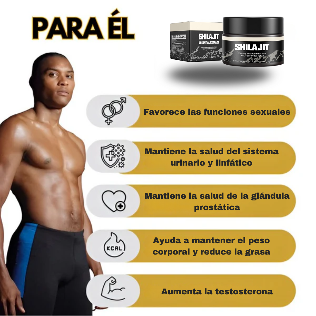 Shilajit Pura Del Himalaya : toma el control de una vida sana y equilibrada. 100g