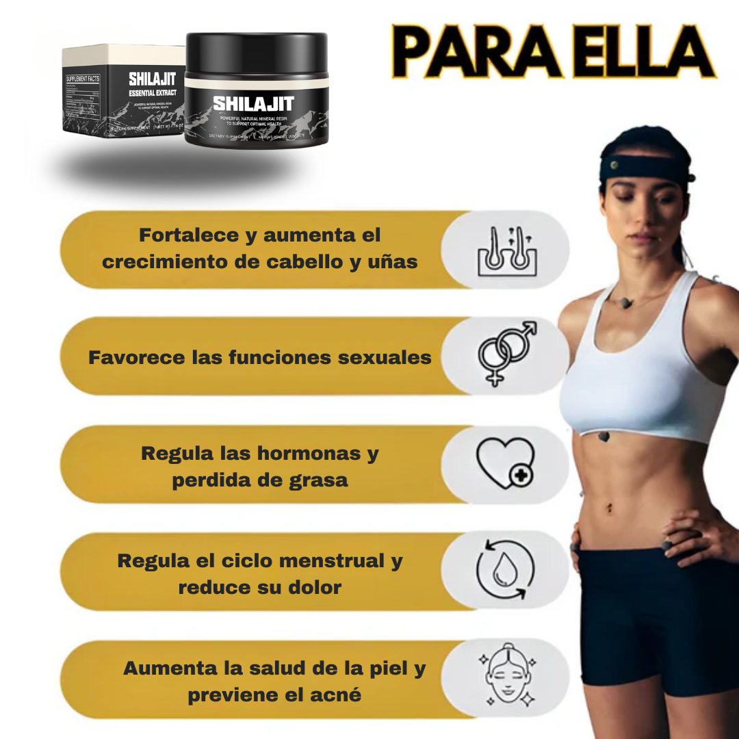 Shilajit Pura Del Himalaya : toma el control de una vida sana y equilibrada. 100g