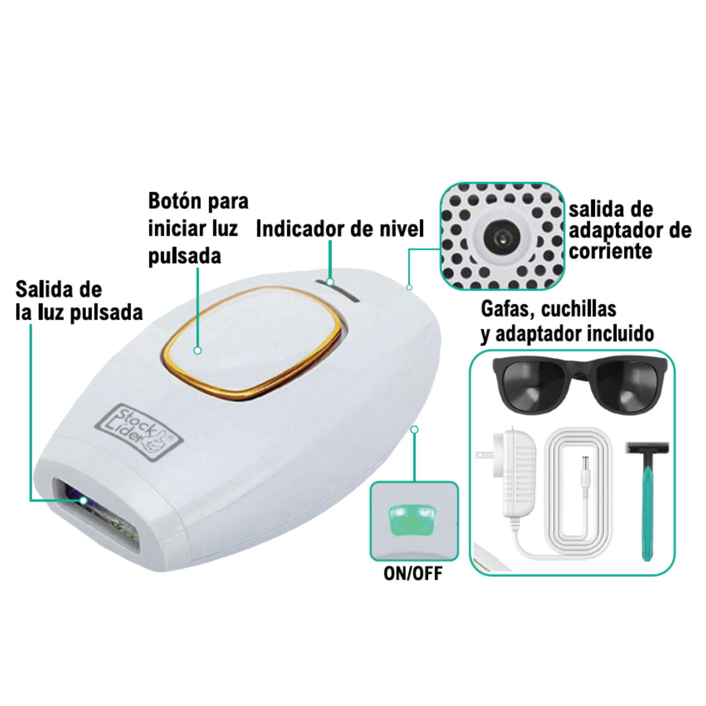 💎 Stock Líder  – Depilación sin dolor de primera calidad 🌸✨