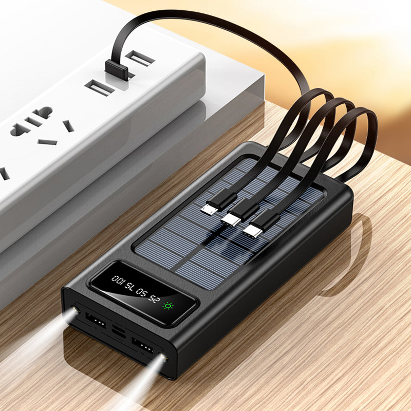 🔋☀️ PowerSolar Max – Energía sin límites donde vayas - 12.000 mAh