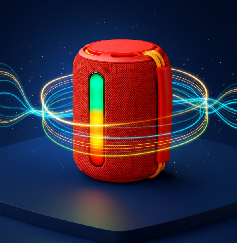 Altavoz Bluetooth Portátil BS-11 -  RGB Inteligente y Sonido Envolvente 🔊🎶