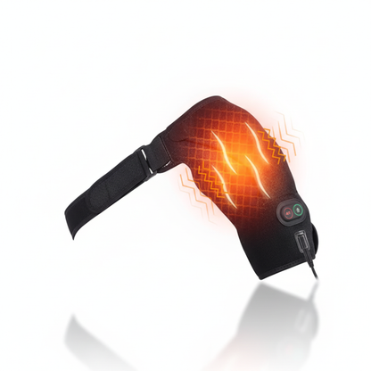 Masajeador de hombros ajustables con calefacción y vibración
