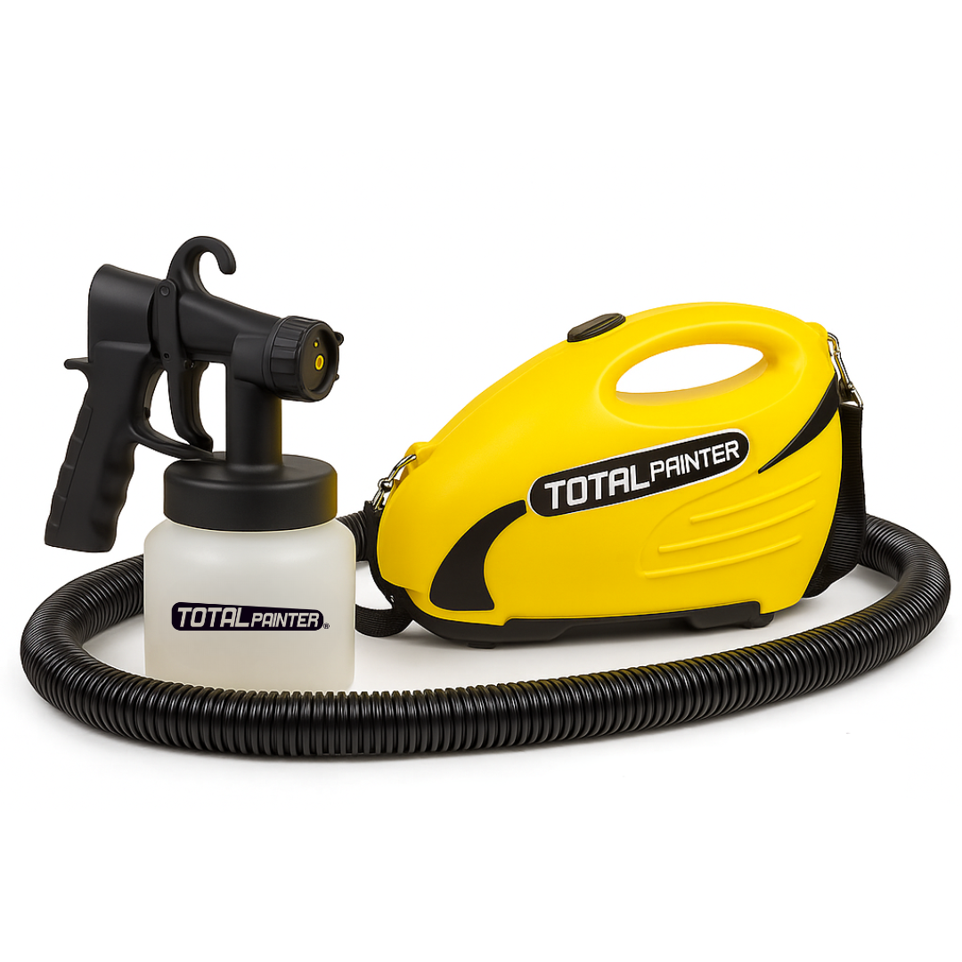 🖌️ TOTAL PAINTER®  PISTOLA ELÉCTRICA PULVERIZADORA DE PINTURA - POTENCIA, RAPIDEZ Y UN ACABADO PROFESIONAL EN MINUTOS ⚡