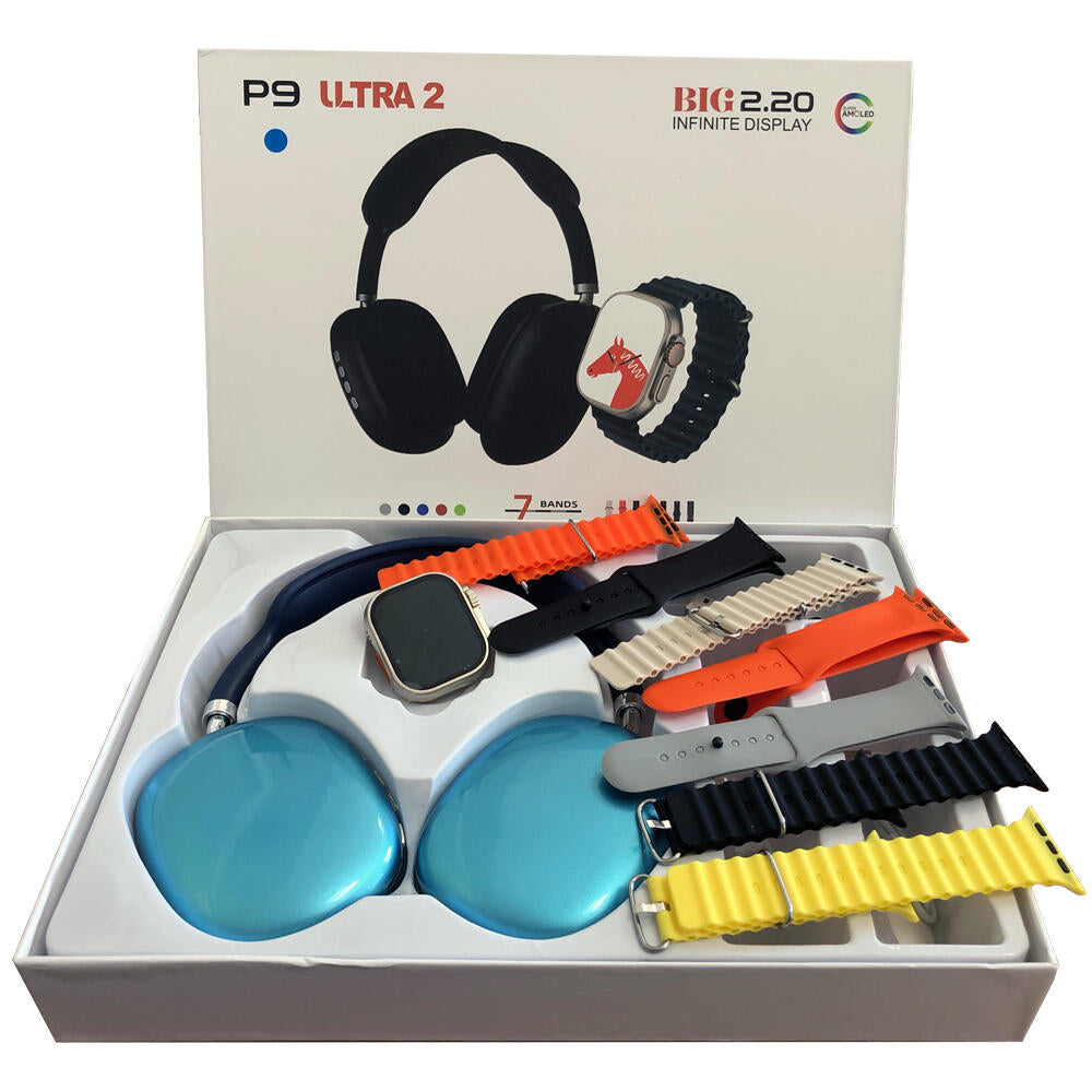 El Pack Inteligente que lo Hace Todo - Reloj Smart Watch + Auriculares Diadema