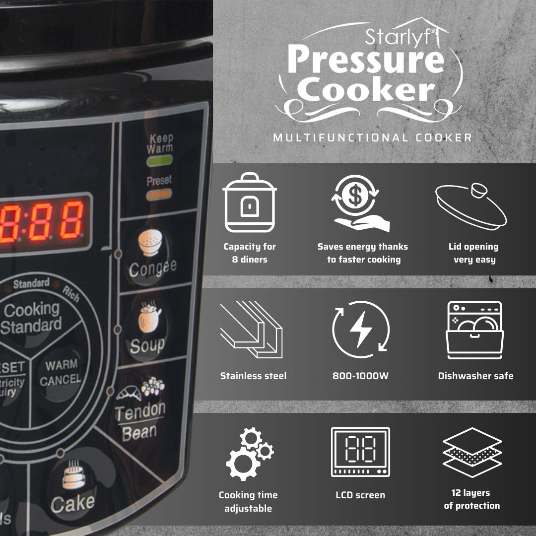 ⚡ PowerCooker Pro 8 en 1 - La olla que cocina por ti. 🍲