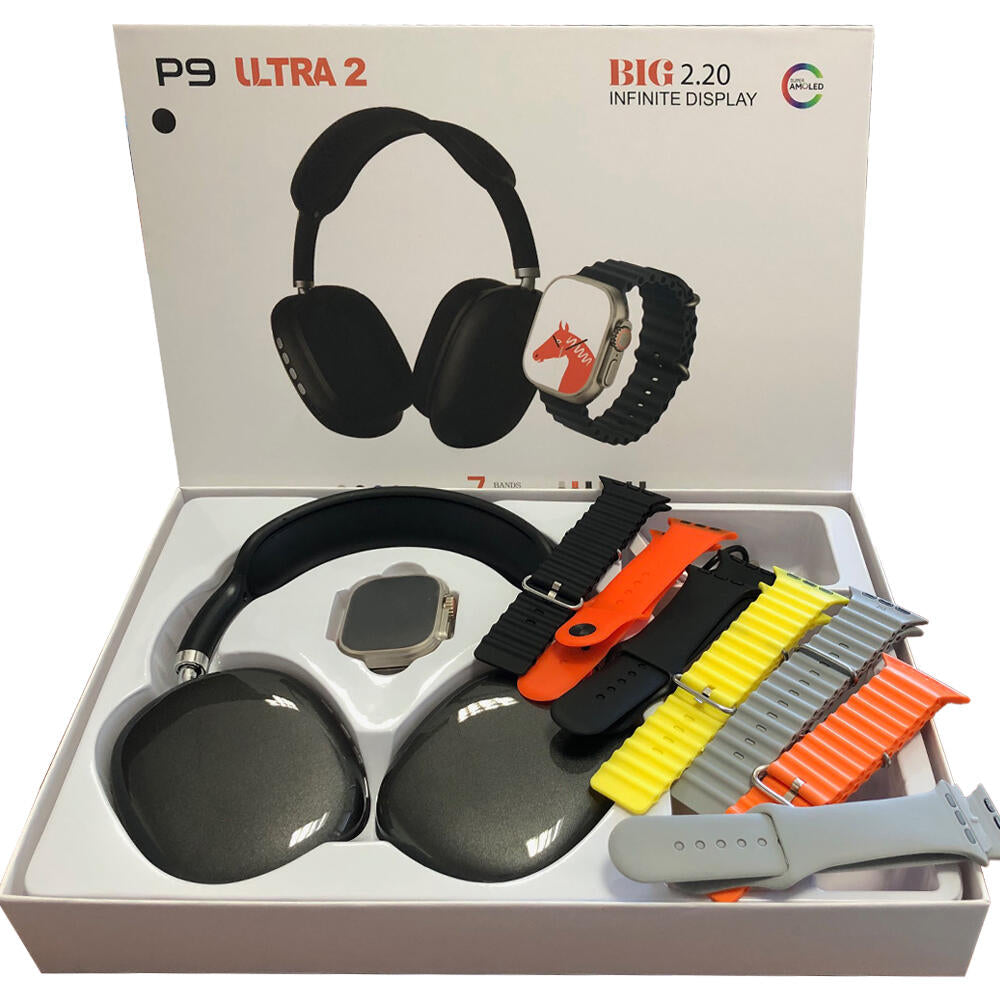 El Pack Inteligente que lo Hace Todo - Reloj Smart Watch + Auriculares Diadema