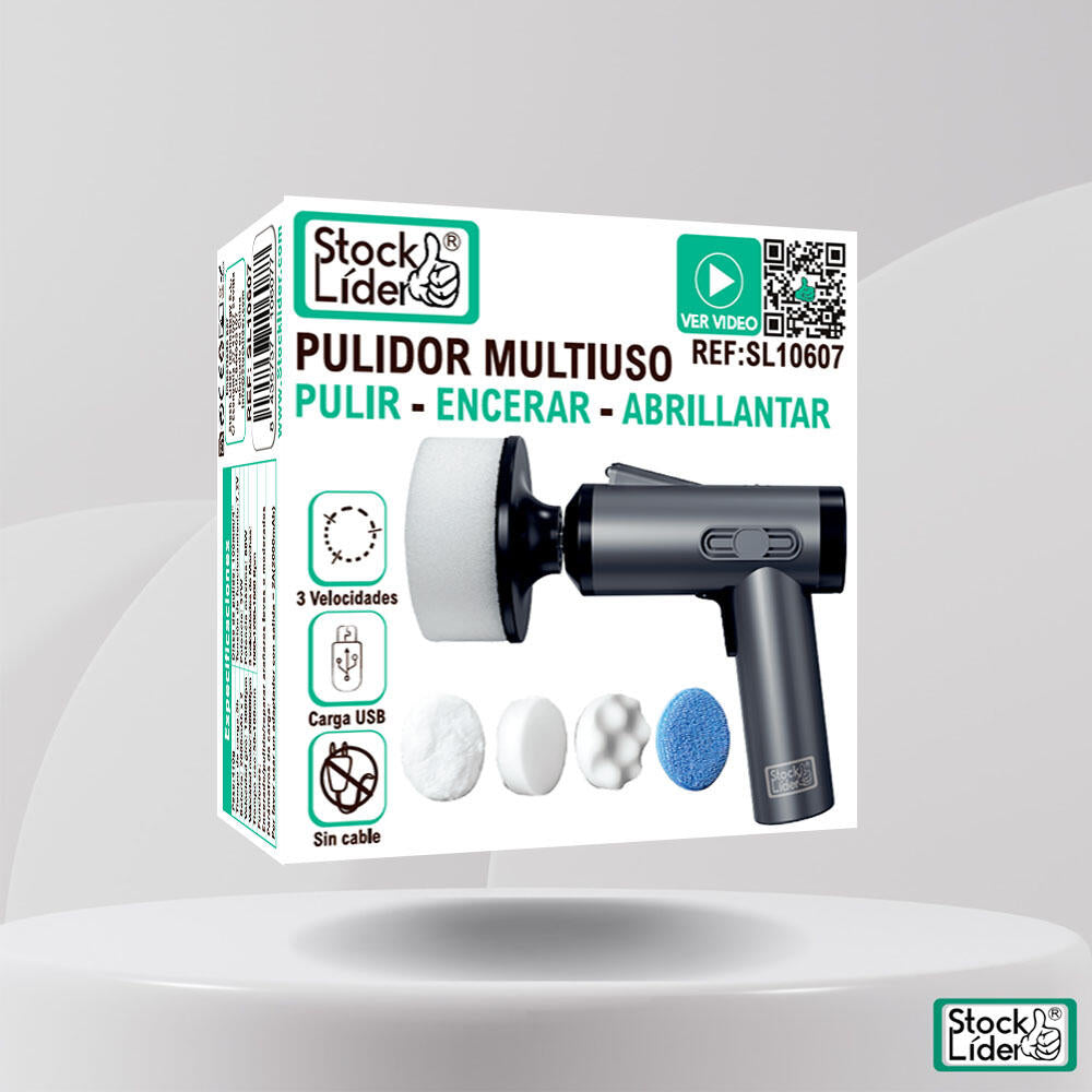 🧽 Pulidor Eléctrico Multiuso 4 en 1 -  StockLíder ShinePro™ 💎