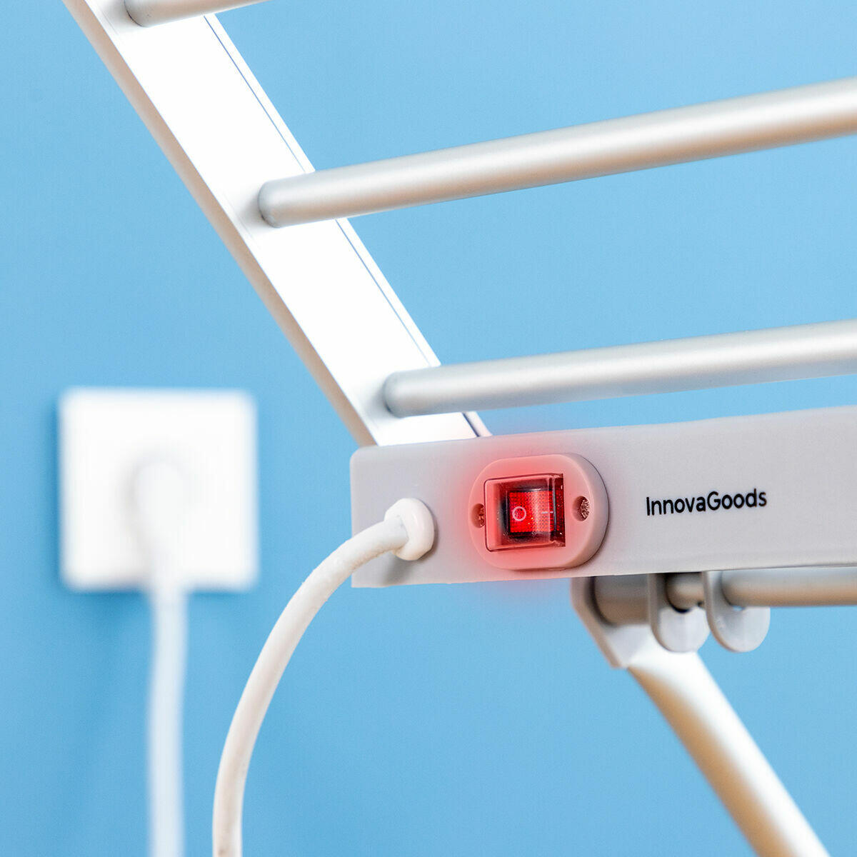 Tendedero Eléctrico Plegable - 🔥 “¡Ropa Seca al Instante! ⚡