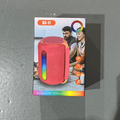 Altavoz Bluetooth Portátil BS-11 -  RGB Inteligente y Sonido Envolvente 🔊🎶