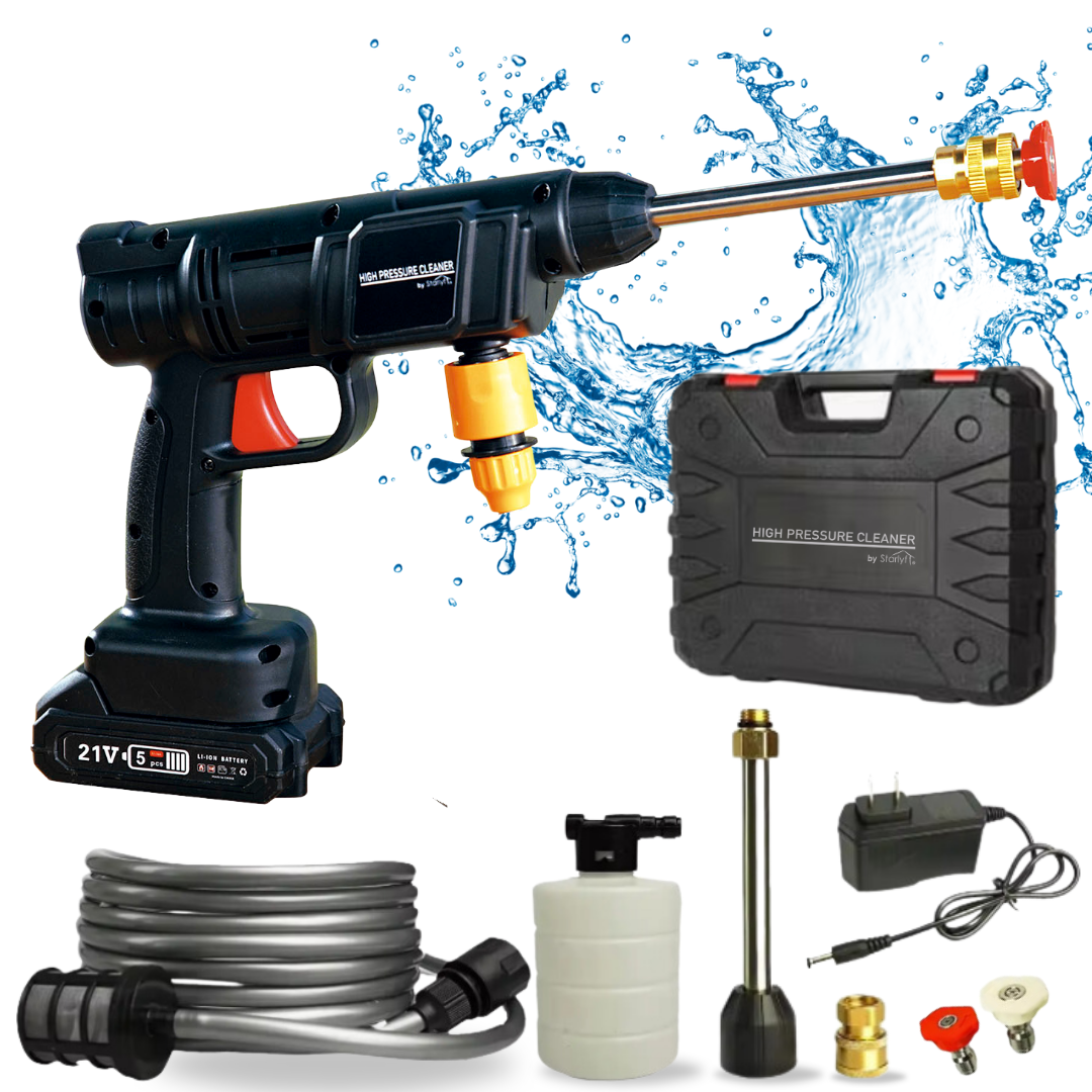 Pistola Hidrolimpiadora portatil de Alta Presion - Limpieza profunda en segundos 💧